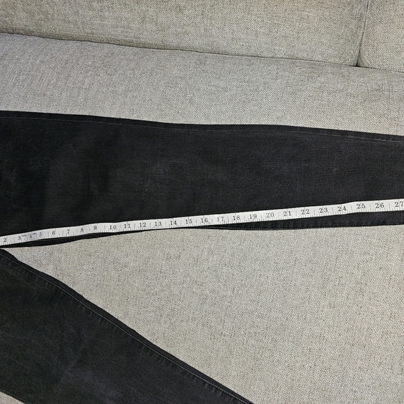 Gray Denim Jeans with Button Fly - Picture 8 of 8